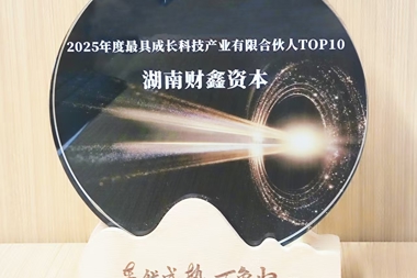 2025年度最具成长科技产业有限合伙人TOP10——湖南财鑫资本